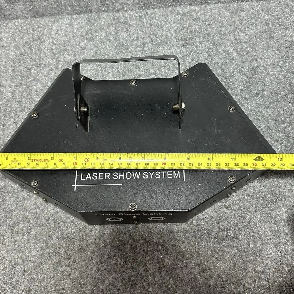 RGB Laser/DMX LED Scanning Stage Lights w/ Power Cord Multiple Settings (TESTED)